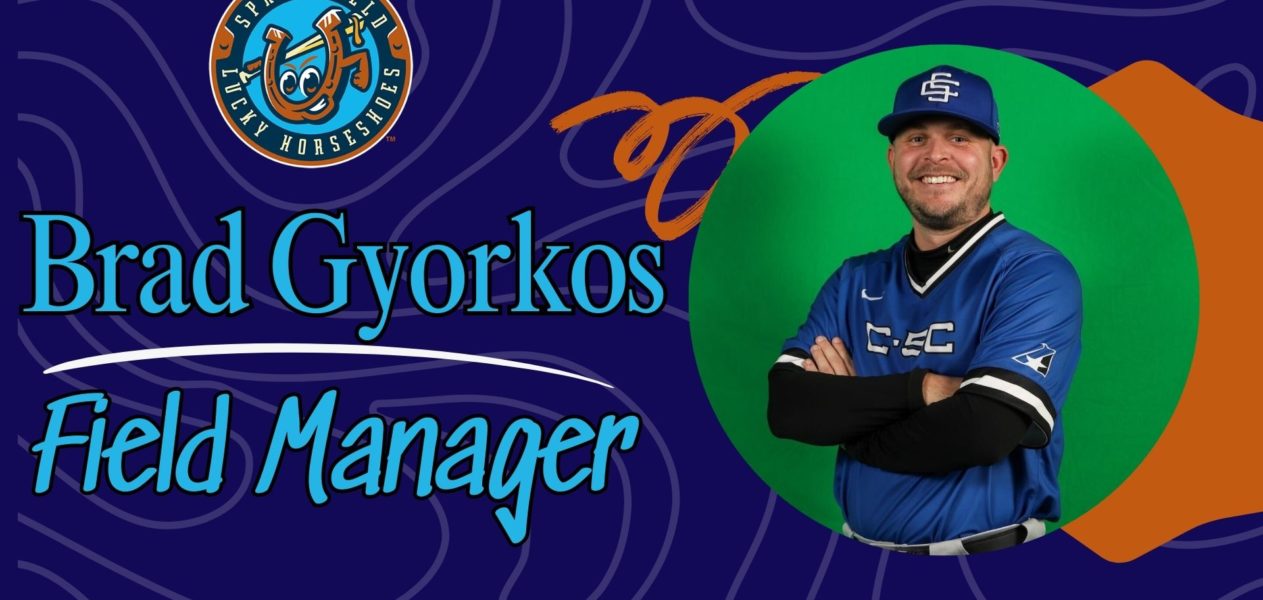 Springfield Lucky Horseshoes introduce Brad Gyorkos as manager