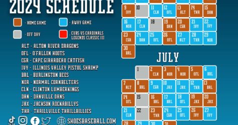 LUCKY HORSESHOES RELEASE FULL 2024 PROSPECT LEAGUE SCHEDULE