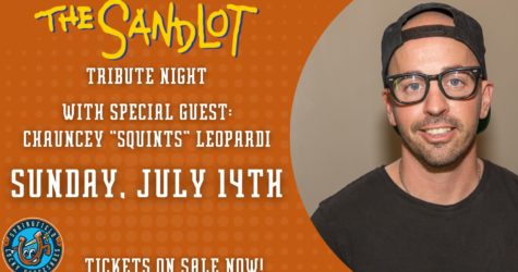 Meet Squints from the Sandlot on July 14th!