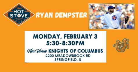 Ryan Dempster is VIP Guest for 2025 Hot Stove Social