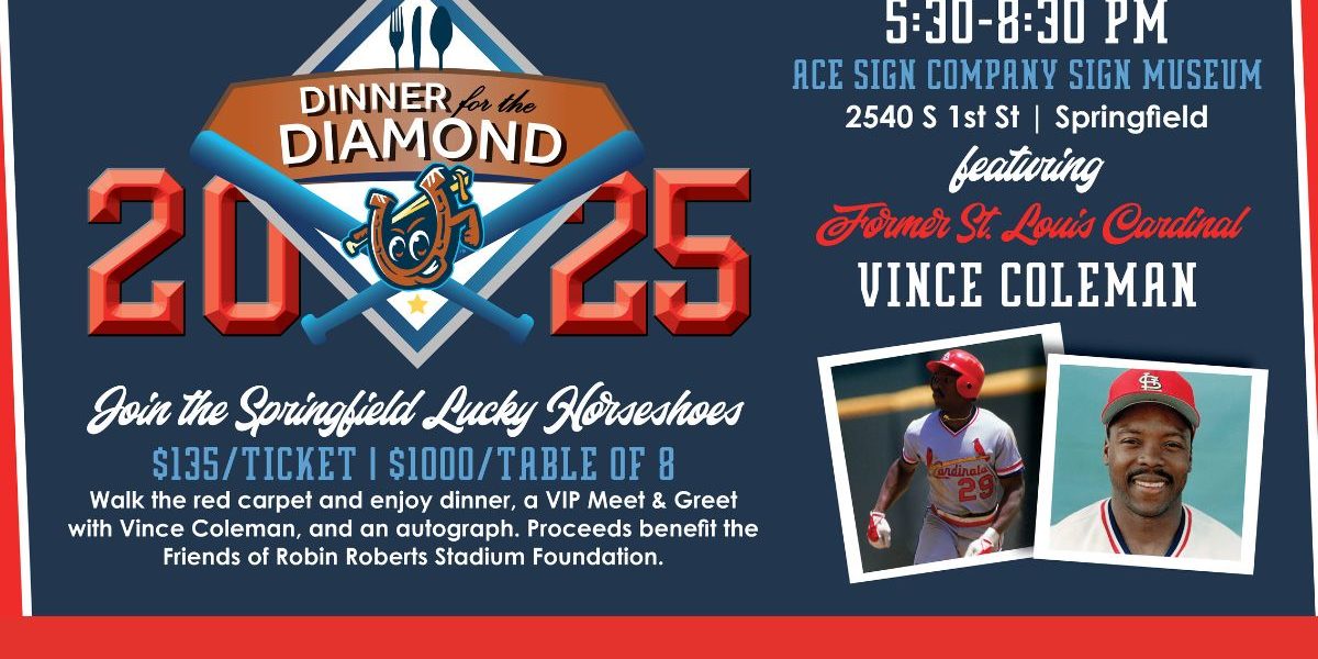 Dinner for the Diamond – Vince Coleman