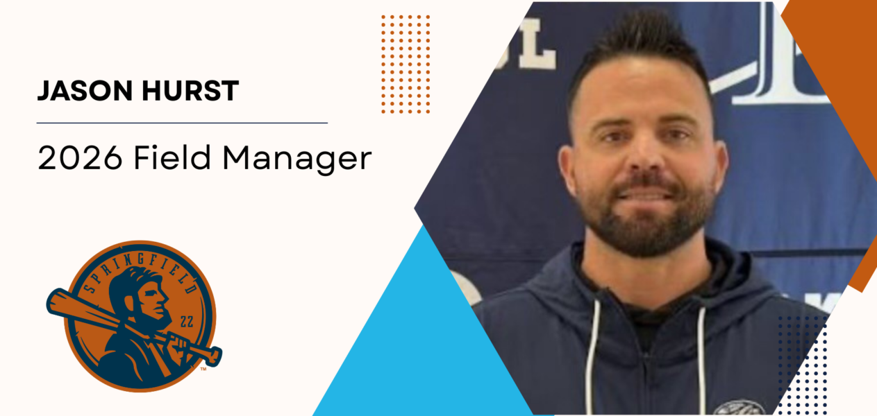 Jason Hurst Named Field Manager for 2026 Season