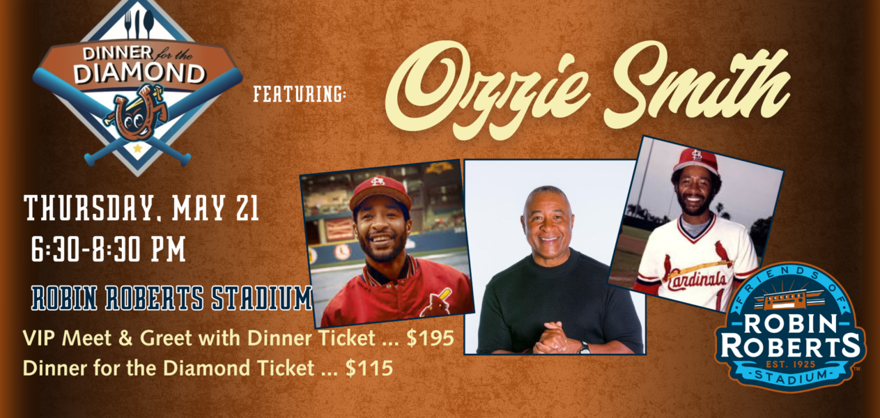 Dinner for the Diamond Fundraiser with OZZIE SMITH