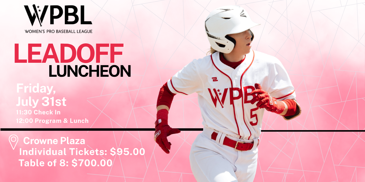 WPBL Leadoff Luncheon, July 31st